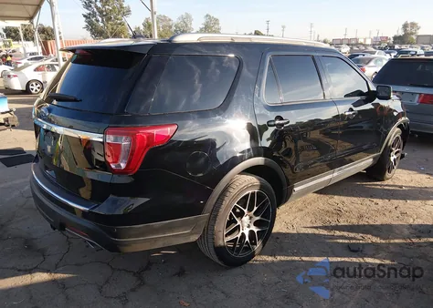 2018 Ford Explorer Xlt from USA, damaged, VIN 1FM5K7D83JGC28149